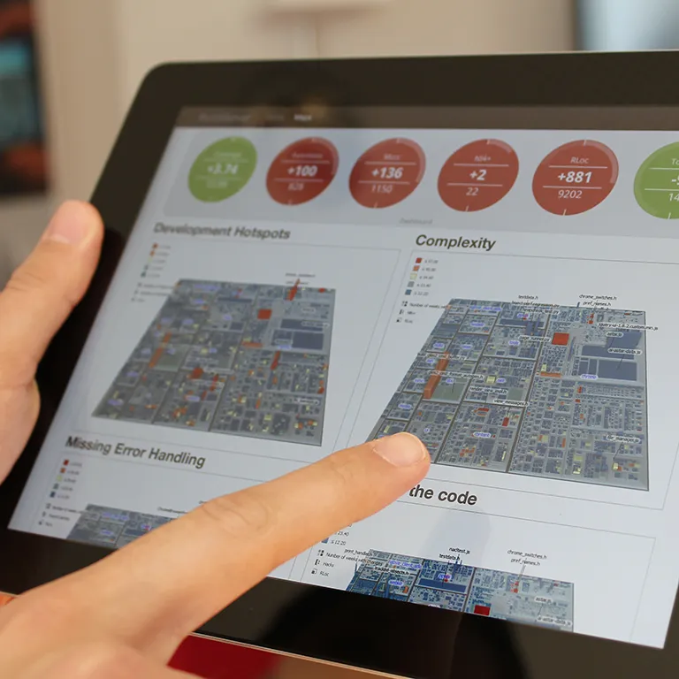 Interactive Software Maps for Web-Based Source Code Analysis