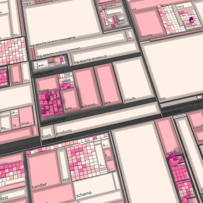 Reducing Visual Complexity in Software Maps using Importance-based Aggregation of Nodes
