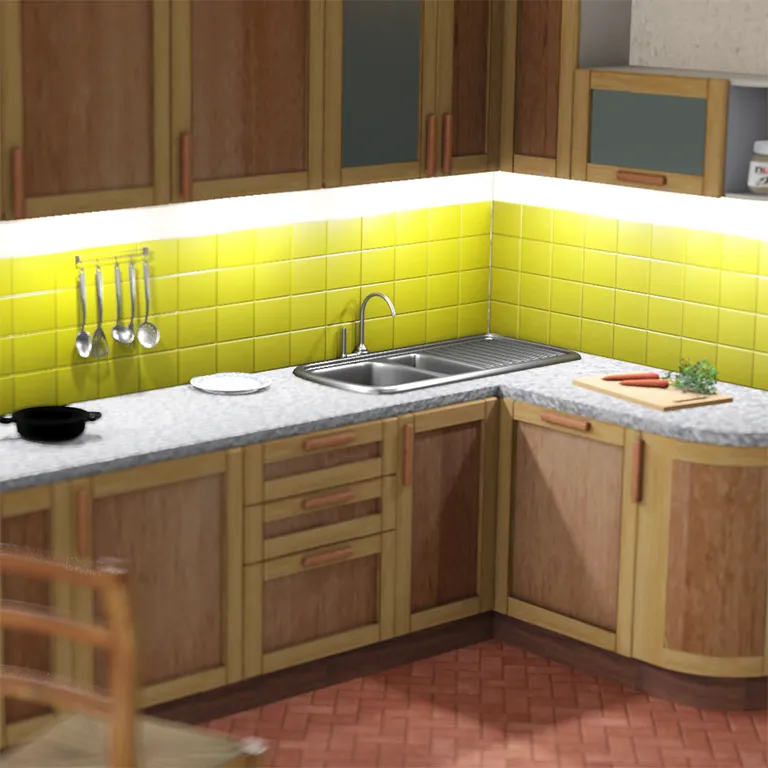 Physically-based Environment and Area Lighting using Progressive Rendering in WebGL
