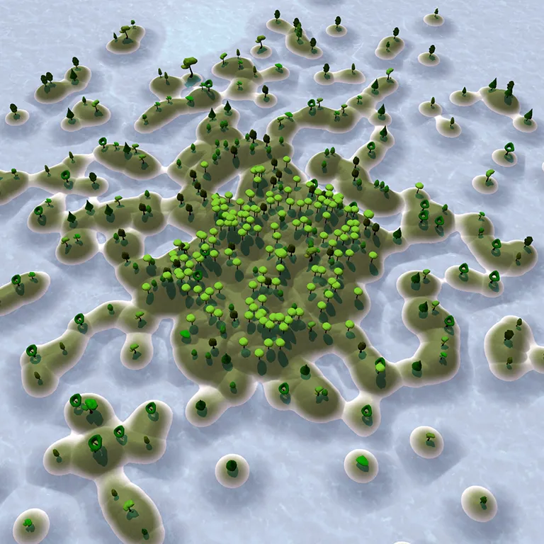 Software Forest: A Visualization of Semantic Similarities in Source Code using a Tree Metaphor