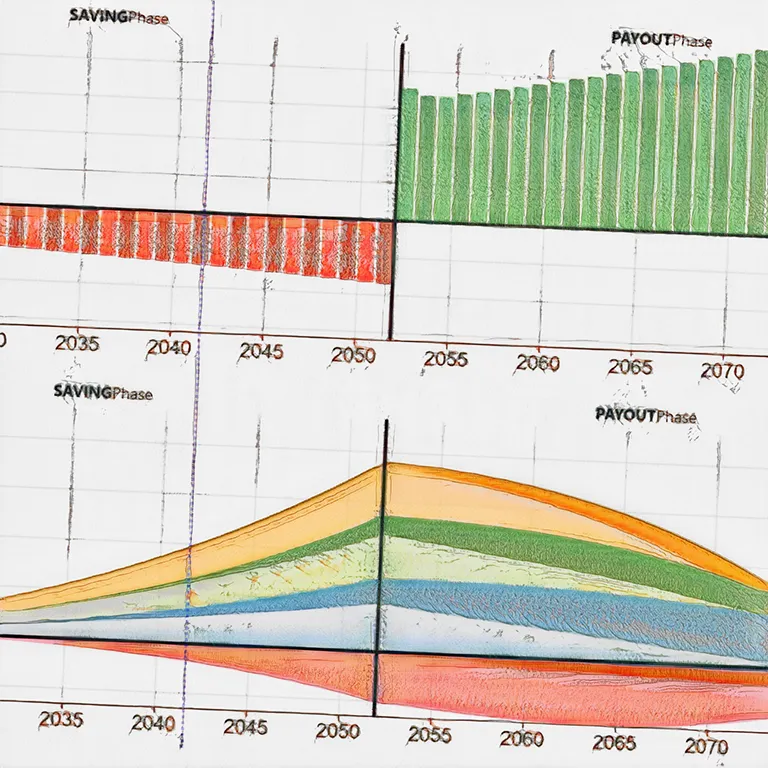 Interactive Simulation and Visualization of Long-Term, ETF-based Investment Strategies