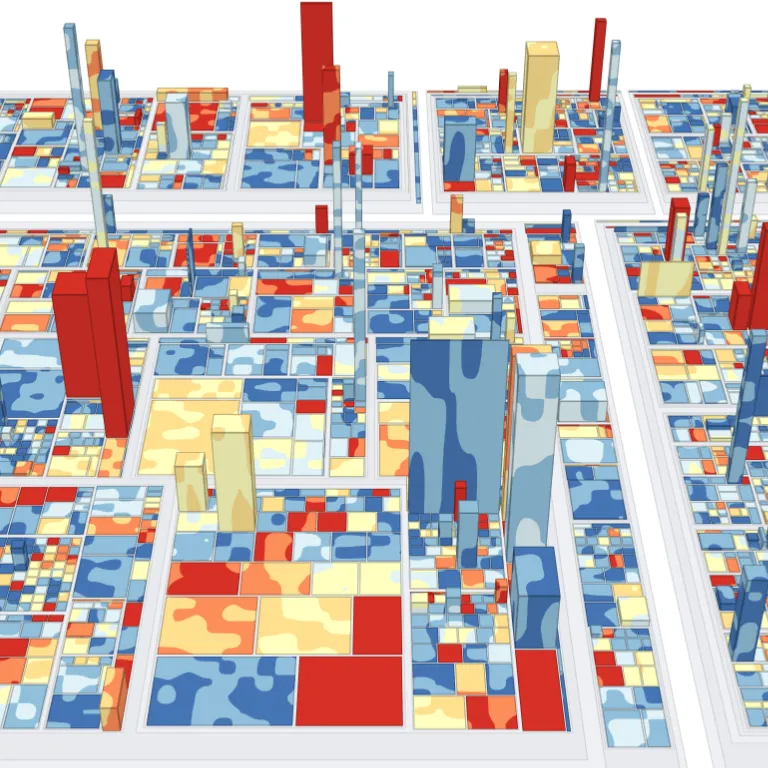 Visualization of Data Changes in 2.5D Treemaps using Procedural Textures and Animated Transitions
