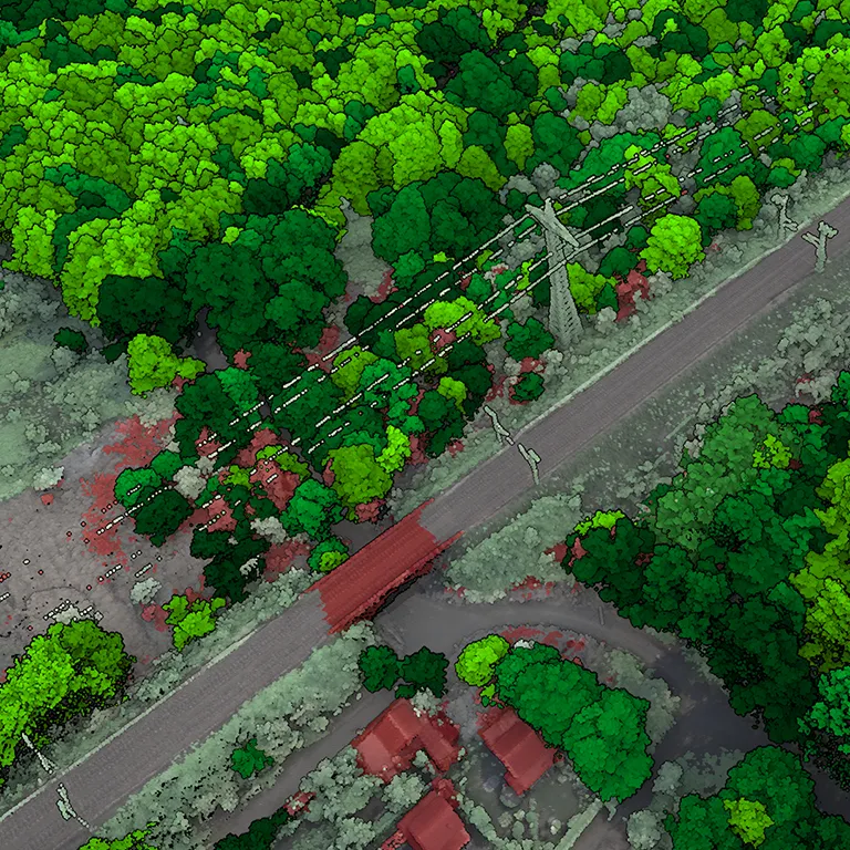 Non-Photorealistic Rendering of 3D Point Clouds for Cartographic Visualization