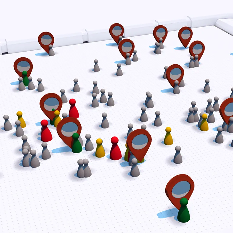 Visualization of Knowledge Distribution across Development Teams using 2.5D Semantic Software Maps